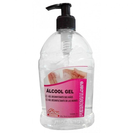Glow Alcool Gel Desinfetante de Mãos 500ml
