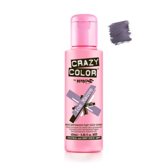 Crazy Color- Cor Semi-Perm 75 Ice Mauve 100ml
