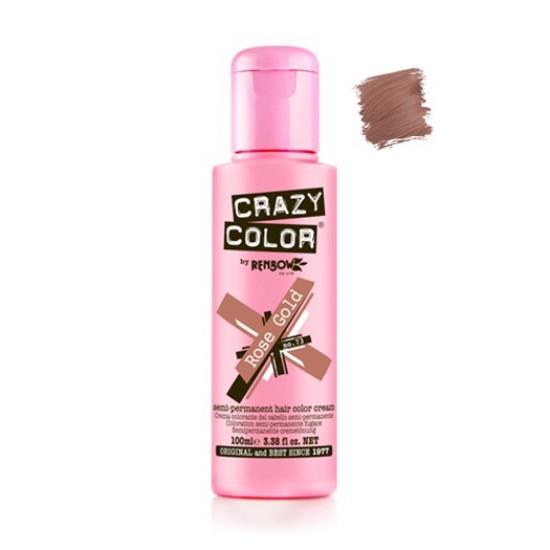 Crazy Color- Cor Semi-Perm 73 Rose Gold 100ml