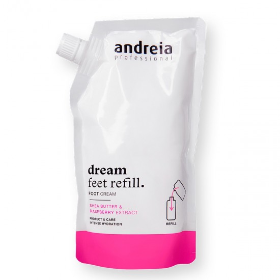 Andreia Dream Feet. Creme Pés refill 400ml 