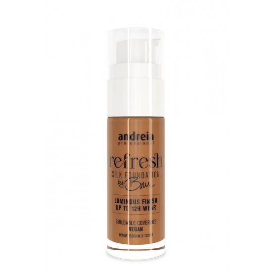 Make Up- Refresh Silk Foundation Base 06 Brown Sug