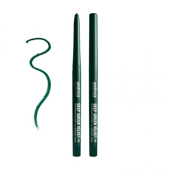VELVET12h waterproof eyeliner, DEEP GREEN