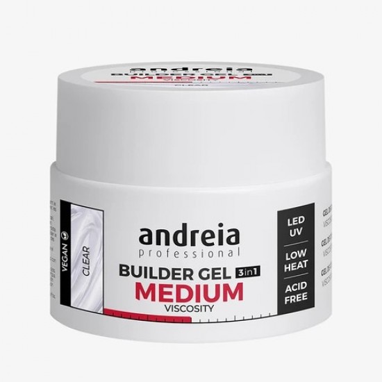 Andreia Builder Gel 3in1 LV Clear 44gr