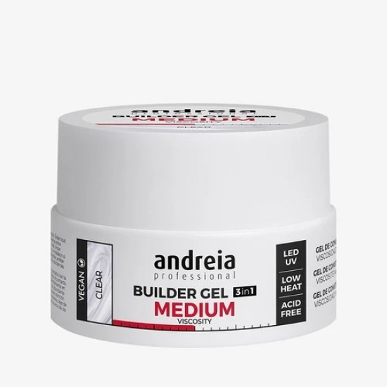 Andreia Builder Gel 3in1 MV Clear 22gr