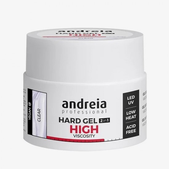 Andreia Hard Gel 2in1 HV Clear 44gr