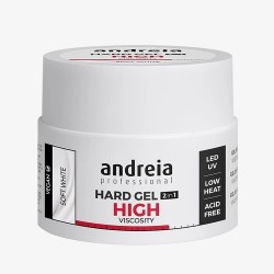 Andreia Hard Gel 2in1 HV Soft White 44gr