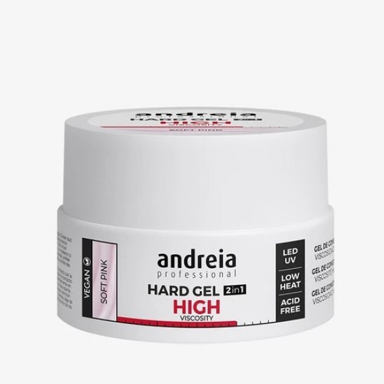Andreia Hard Gel 2in1 HV Soft Pink 22gr