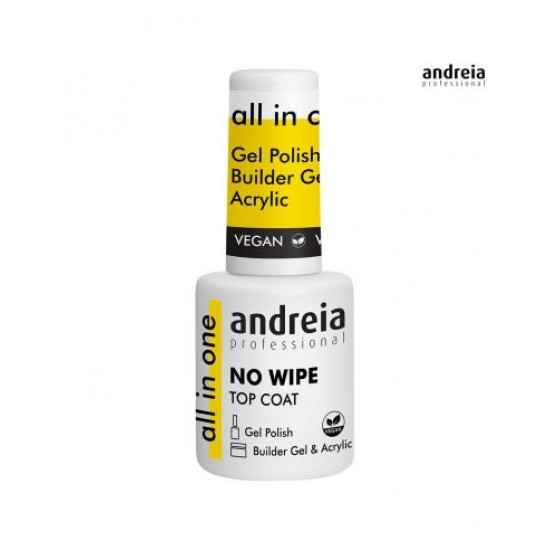 Andreia ALL IN ONE No Wipe Top Coat 10.5ml
