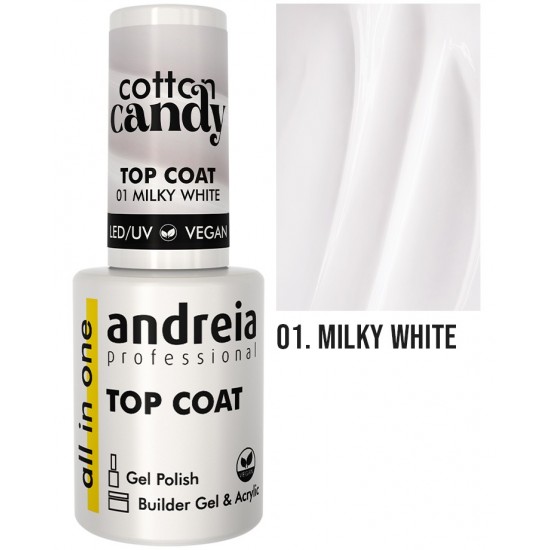 Andreia ALL IN ONE Top Coat Cotton Candy 01
