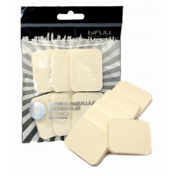 Bifull Esponja Maquilhar Rectangular 6uni