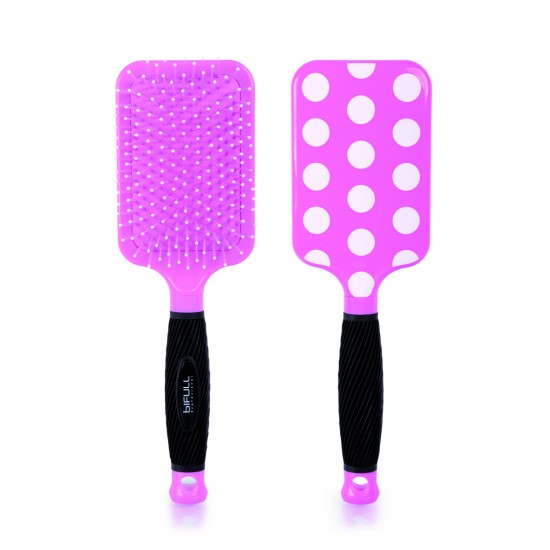 Bifull Escova Raquete Bolas Rosa