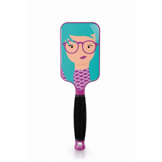 Bifull Escova Raquete Girls 01 Fushia