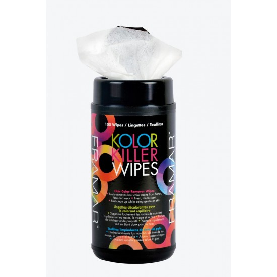 Framar Toalhitas Kolor Killer Wipes Remove 100uni