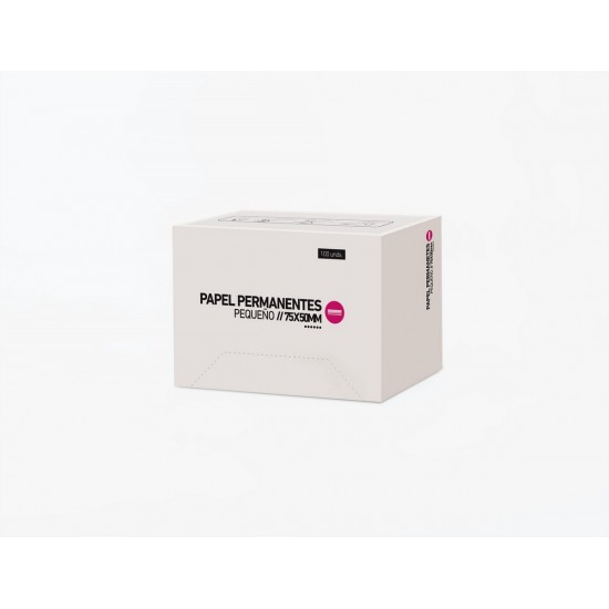 Bifull Papel Permanente Pequeno 75 x 50mm 100uni