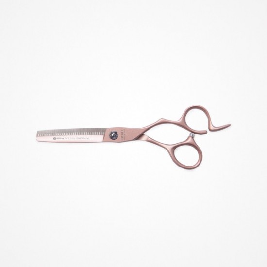 (45921) Tesoura Desb ROSE GOLD 6' aço japonês
