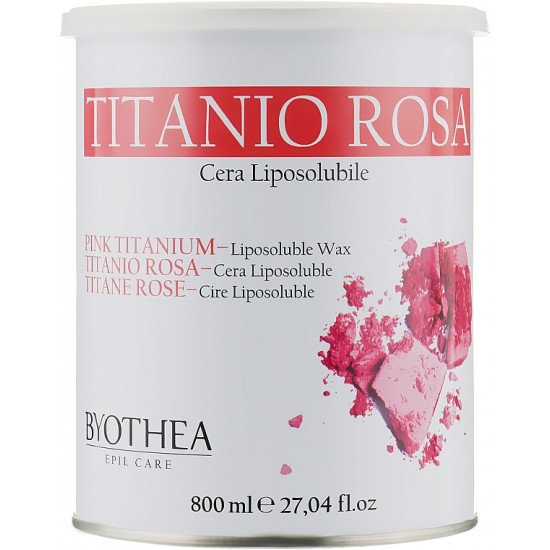 Byothea Cera Lata Titanio Rosa 800gr 
