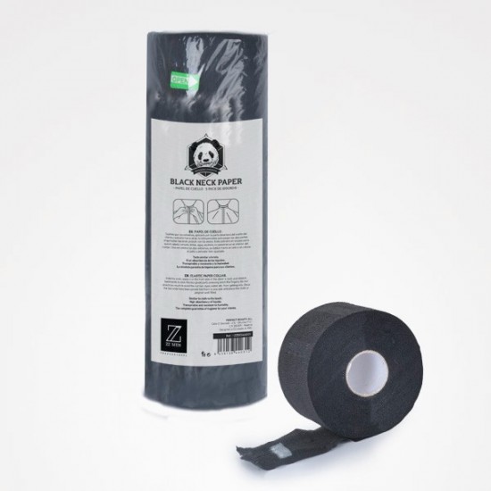 Bifull Rolo Papel Protecção Pescoço Preto 5un