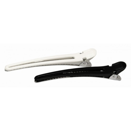 Bifull Pinça Bico de Pato Preto/Branco Metal 12uni