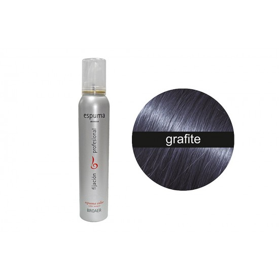 Broaer Espuma Cor Grafite 200ml 