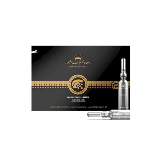 Royal Secret Ampolas CABELO OLEOSO, 10x10ml