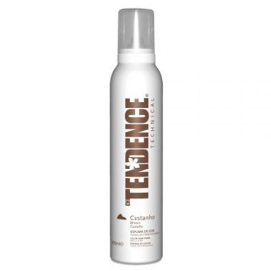 Tendence Espuma de Cor Castanho 200ml