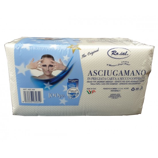 Toalhas Cabeleireiro Descartáveis Pack 100uni