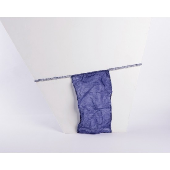 Bifull Tanga Descartável Azul Escura Homem 25uni