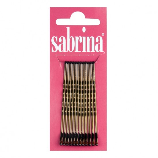 Sabrina Gancho Frisete Grd. Castanho 59mm