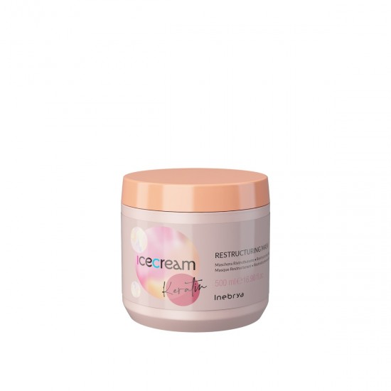 Inebrya Ice Cream Keratin Máscara 300ml 