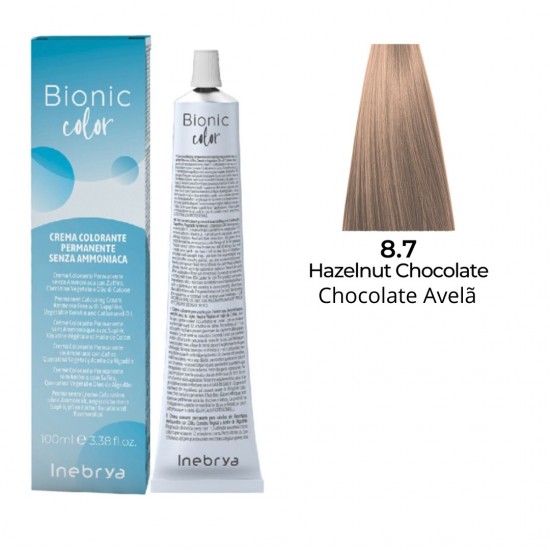 Inebrya Bionic Color Coloração nº 8/7 100ml