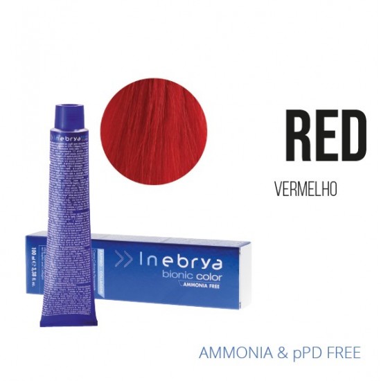 Inebrya Bionic Color Coloração Vermelho 100ml