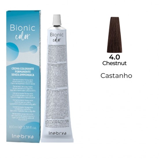 Inebrya Bionic Color Coloração nº 4/0 100ml