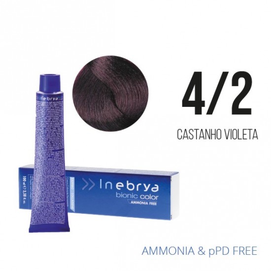 Inebrya Bionic Color Coloração nº 4/2 100ml
