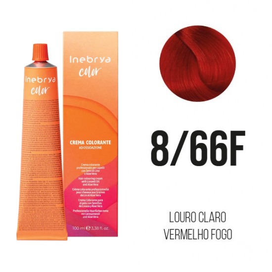 Inebrya Color Coloração 8/66F 100ml