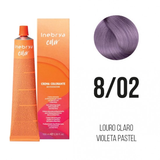 Inebrya Color Coloração 8/02 100ml