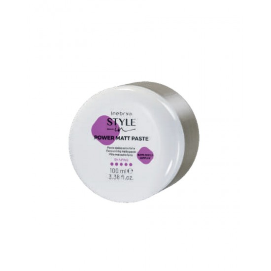 INEBRYA STYLE-IN_POWER MATT PAST cera e.forte 10ml