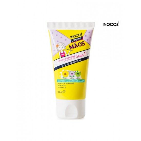 Inocos Creme de Mãos Peles Secas 50ml