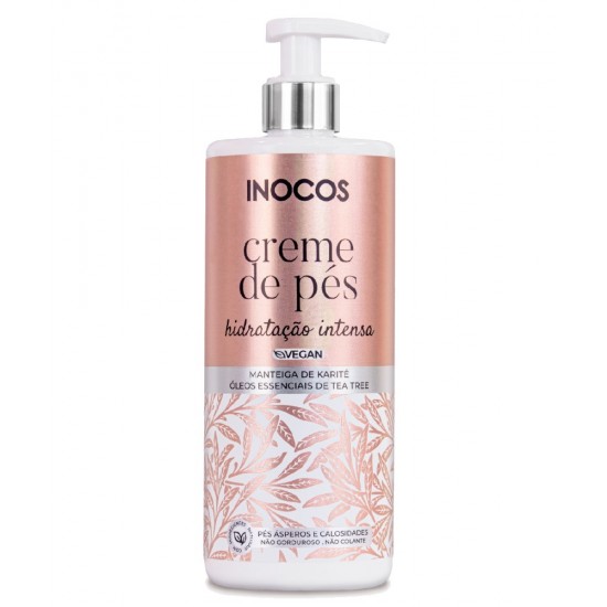 Inocos Creme de Pés Karité e Óleo Tea Tree 500ml