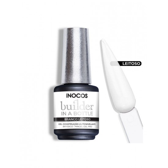 Inocos Gel Builder In a Bottle Branco Leitoso 15ml