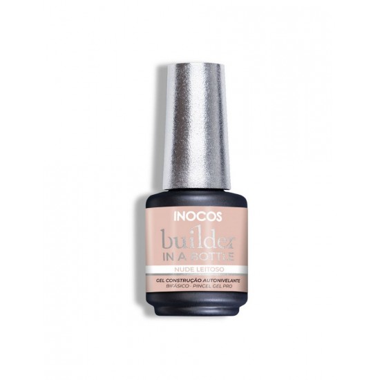 Inocos Gel Builder In a Bottle Nude Leitoso 15ml