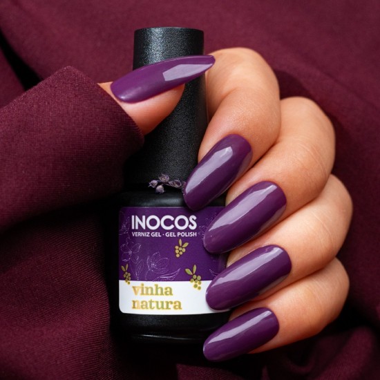 Inocos Verniz Gel Lovers Wine NW6 Vinha 15ml EL