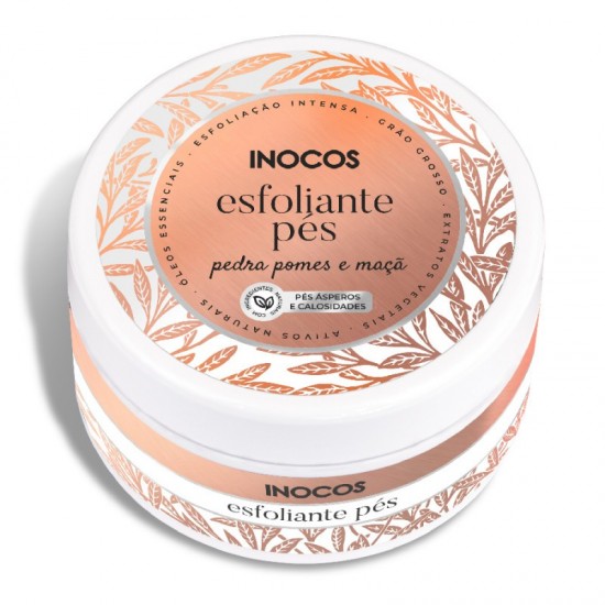 Inocos Esfoliante Pés Pedra Pome e Maçã