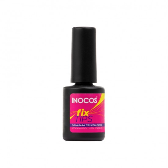 Inocos Fix Tips Cola Para Tips Com Pincel 10ml