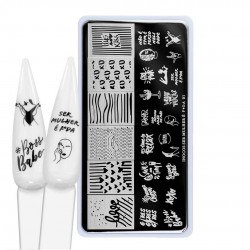 Inocos Placa de Carimbos Lady 1