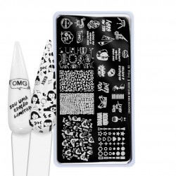 Inocos Placa de Carimbos Lady 2