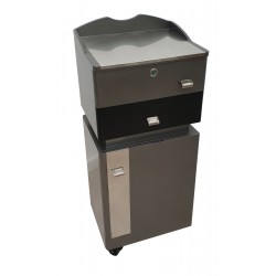 Móvel de Apoio Petra Cinza