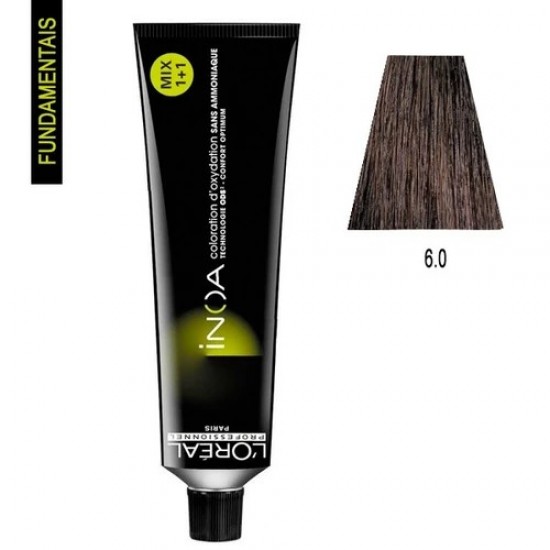 L'Oréal Inoa Coloração nº 6.0 60ml