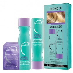 Malibu- Blondes Kit ( Sh+Cond+Saquetas ) 