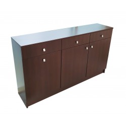 Móvel de Apoio Lavagem Wengue c/ 3 gavetas