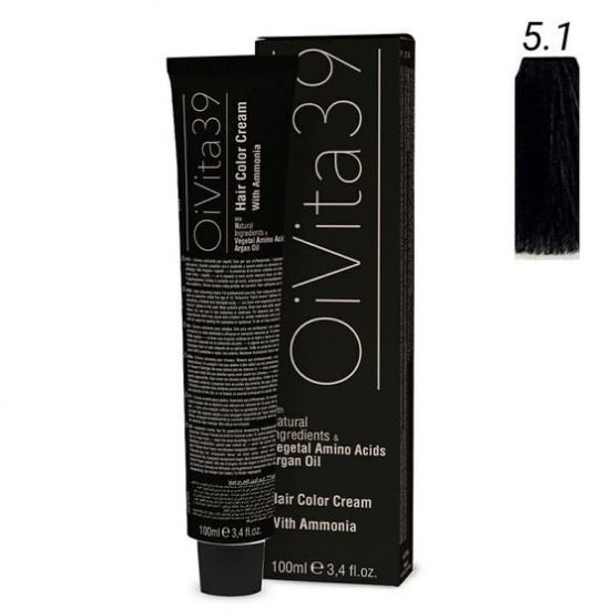 OiVita- HAIR COLOR Coloração 5.1 100ml